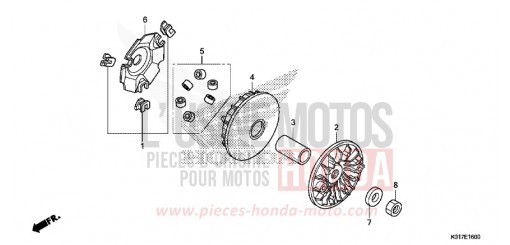 COTE SECONDAIRE SH125DD de 2013
